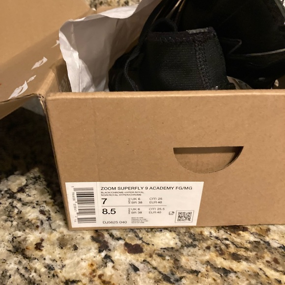 COPY - Nike Zoom Superfly 9 Academy FG/MG Soccer Cleats - NEW in box - Picture 2 of 4